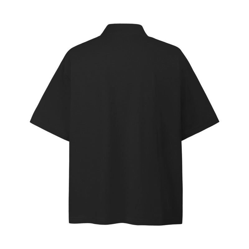 Men's t-shirt: american summer, unisex, premium feel, faux two-piece, retro deconstructed design, high-end short sleeve tee