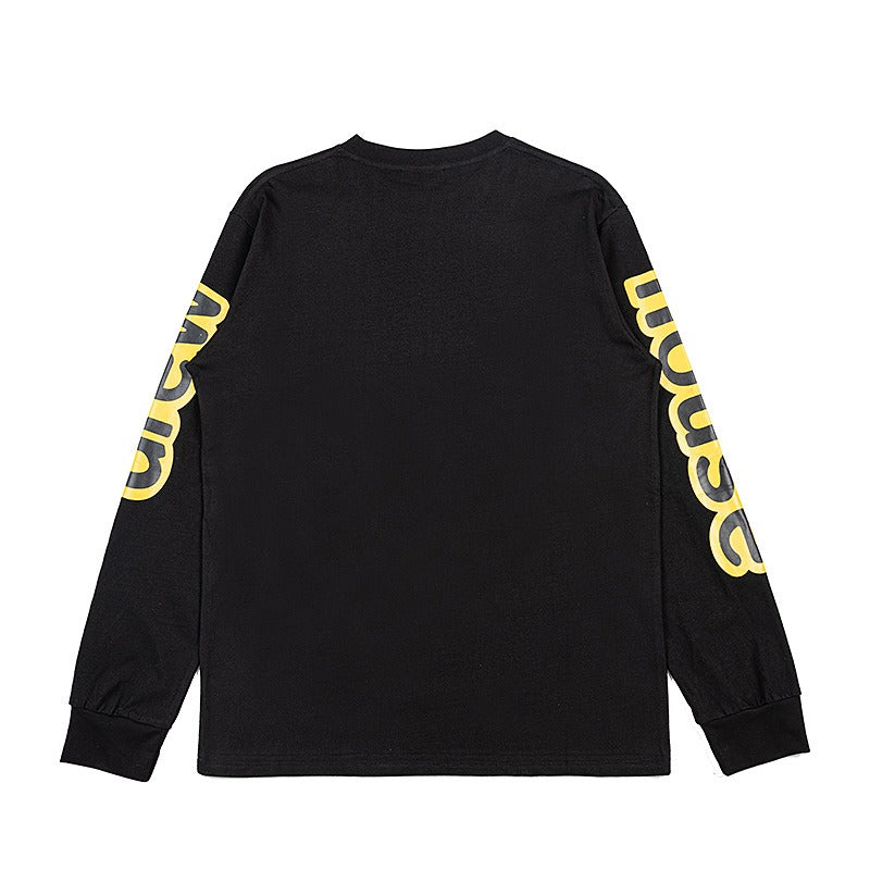 Drew house jacket - autumn/winter d@ew - long sleeve crewneck pullover with arm letter print