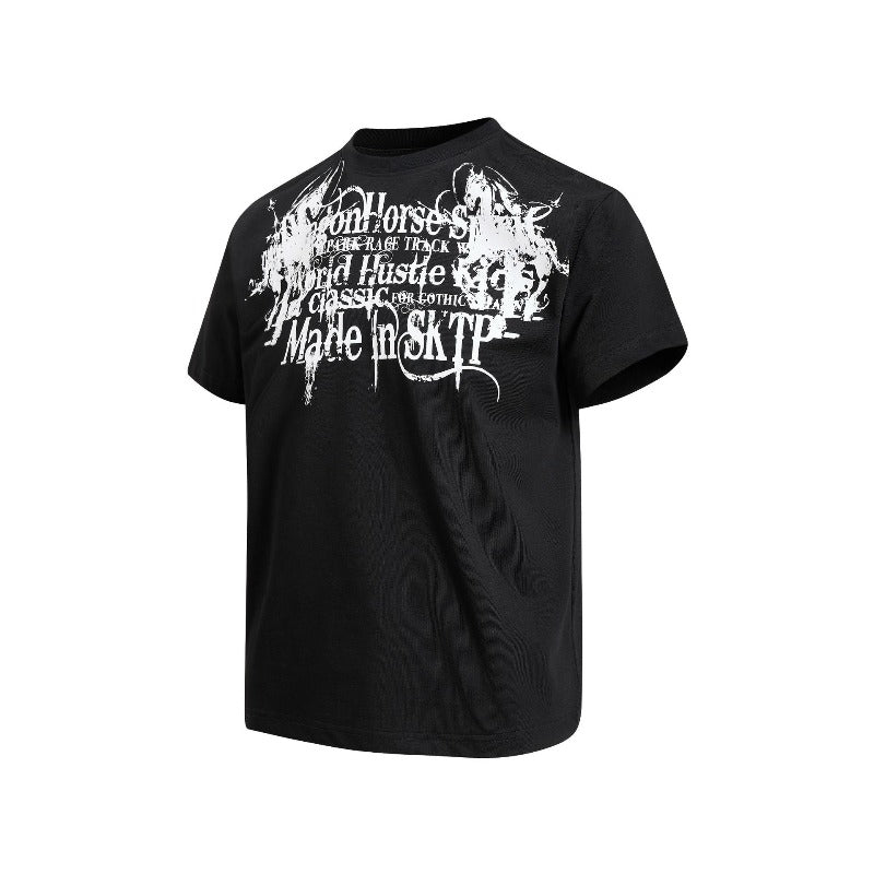Men's t-shirt - american retro unisex solona cool abstract pattern design - men's high street slim fit short sleeve tee