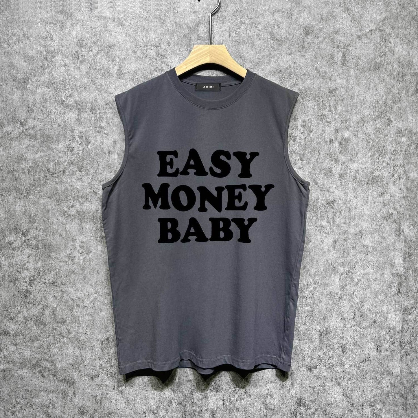 Amiri tank top fat letterprinting
