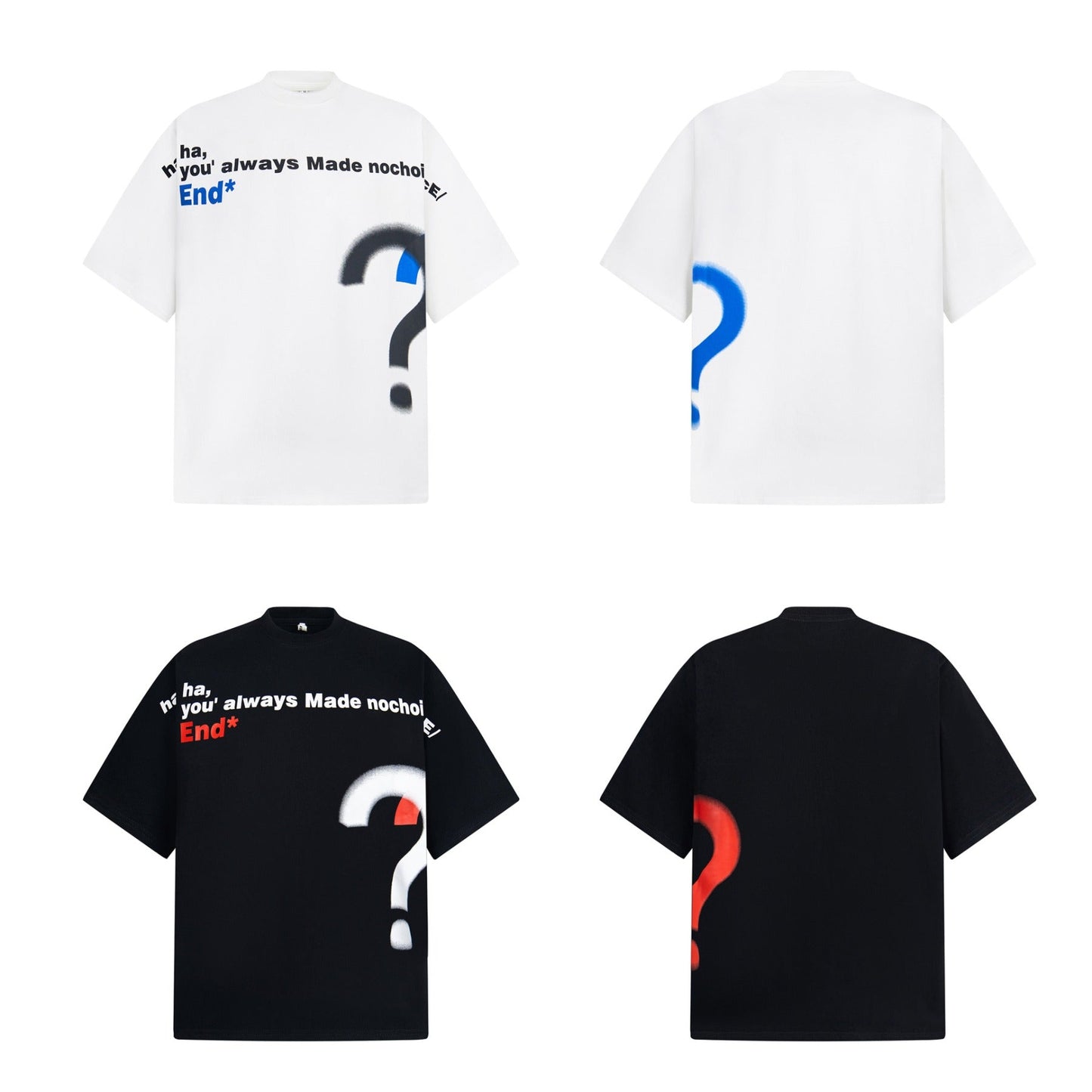 Unisex T-shirts Street Vintage Creative Letter Map Men's Loose Short Sleeve T-Shirt