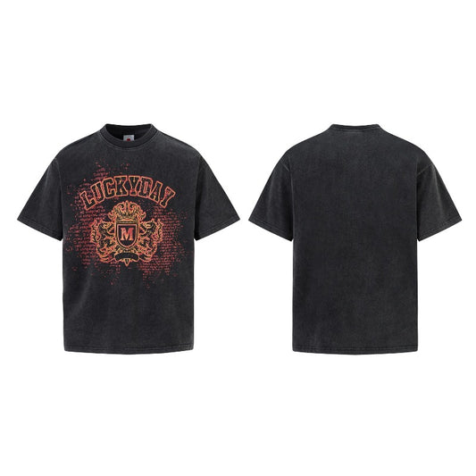 Men t shirt summer retro
