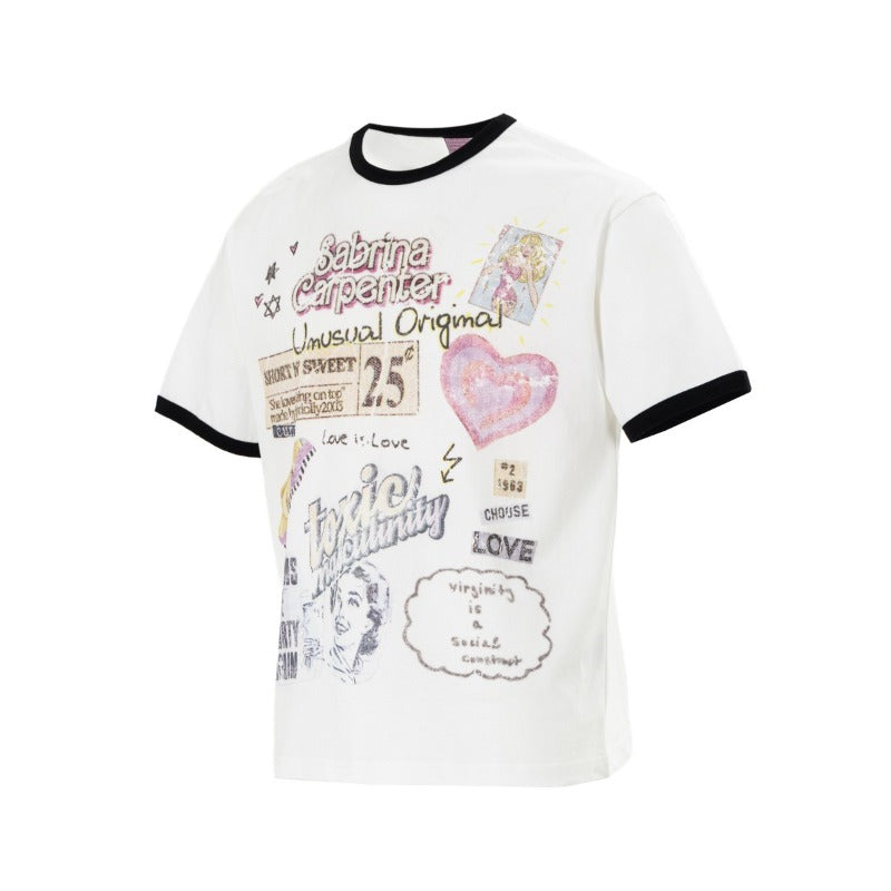 Men's t-shirt - american street style summer trendy funny graphic design - premium fit short sleeve tee