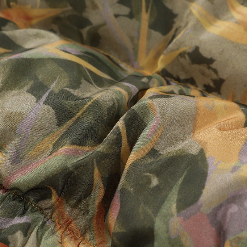 Drew house jacket fall and winter d@ew bird of paradise pattern stand collar cotton outwear