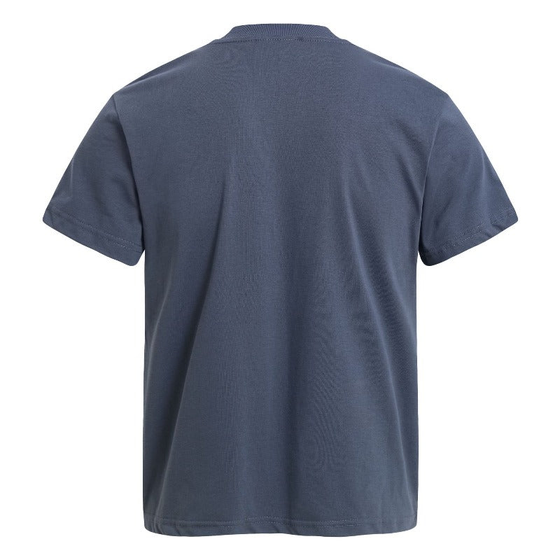 Men's t-shirt - american retro unisex solona cool-touch letter print design - men's high street slim fit short sleeve tee
