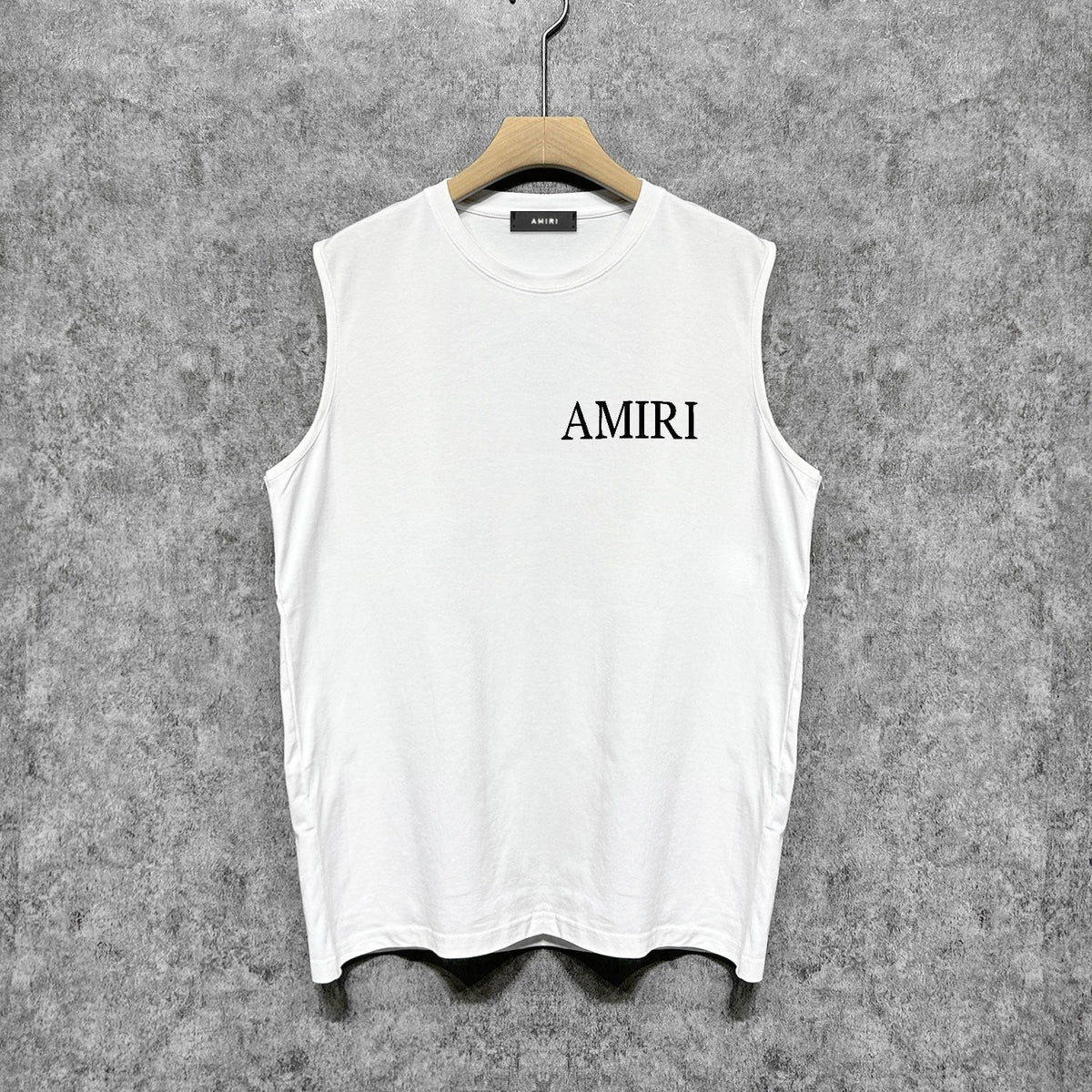 Amiri tank top angel sketch printing
