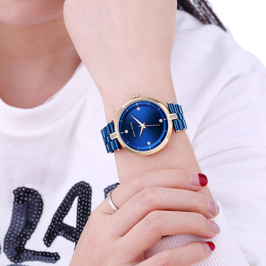 Women's Quartz Watches Diamond-encrusted Waterproof Women's Watch