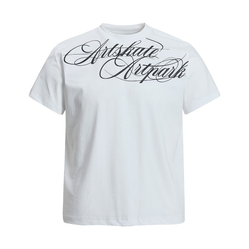 Men's t-shirt - american retro unisex solona cool-touch letter graphic design - men's high street slim fit short sleeve tee