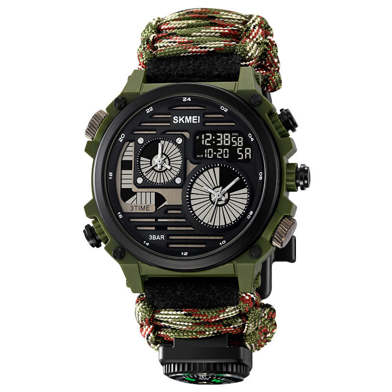 Analog-Digital Watch Outdoor Sports Waterproof Electronic Watch