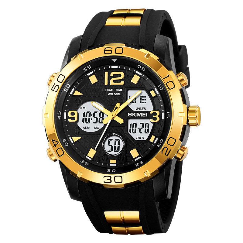 Analog-Digital Watch Outdoor Sports Waterproof Men's Watch