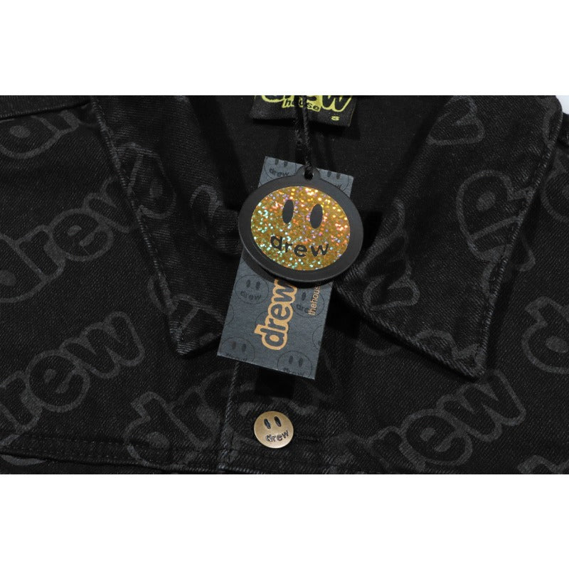 Drew house jacket spring & fall d@ew full printed barrage letterprintingjacketoutwear
