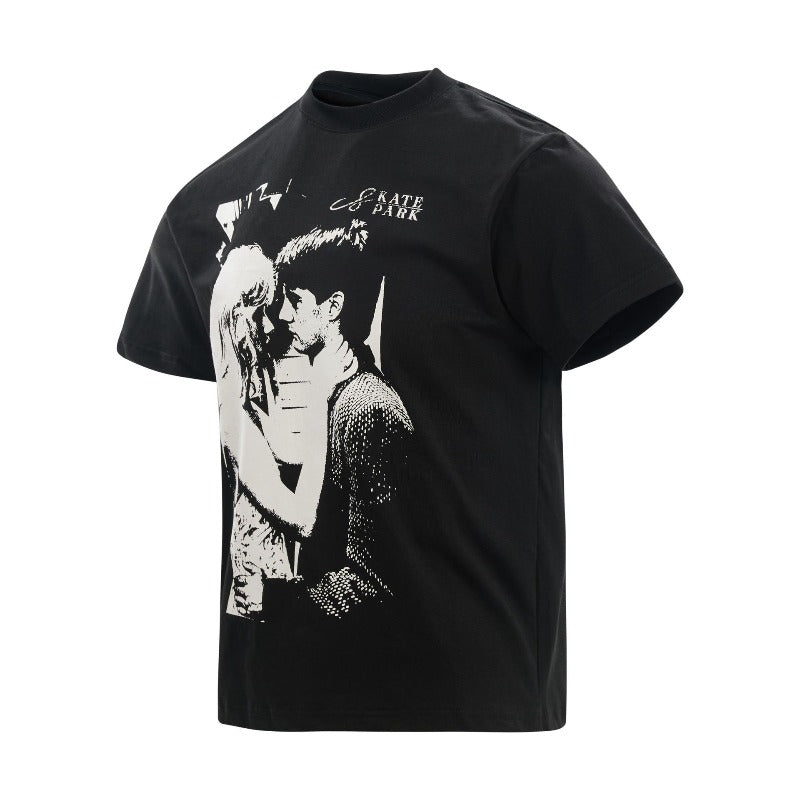 Men's t-shirt - american retro unisex solona cool-touch graphic design - men's high street slim fit short sleeve tee