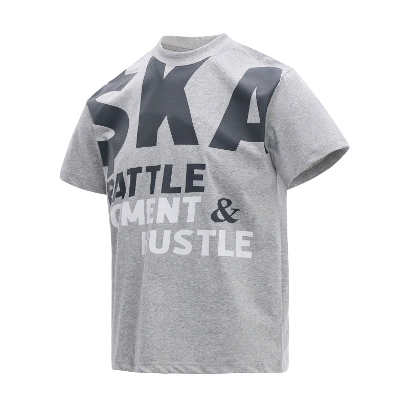 Men's t-shirt - american retro unisex solona cool-touch letter graphic design - men's high street slim fit short sleeve tee