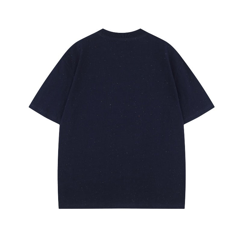 Men's t-shirt - american street style, summer unisex, premium color dot fabric, wholesale design, men's loose fit short sleeve tee