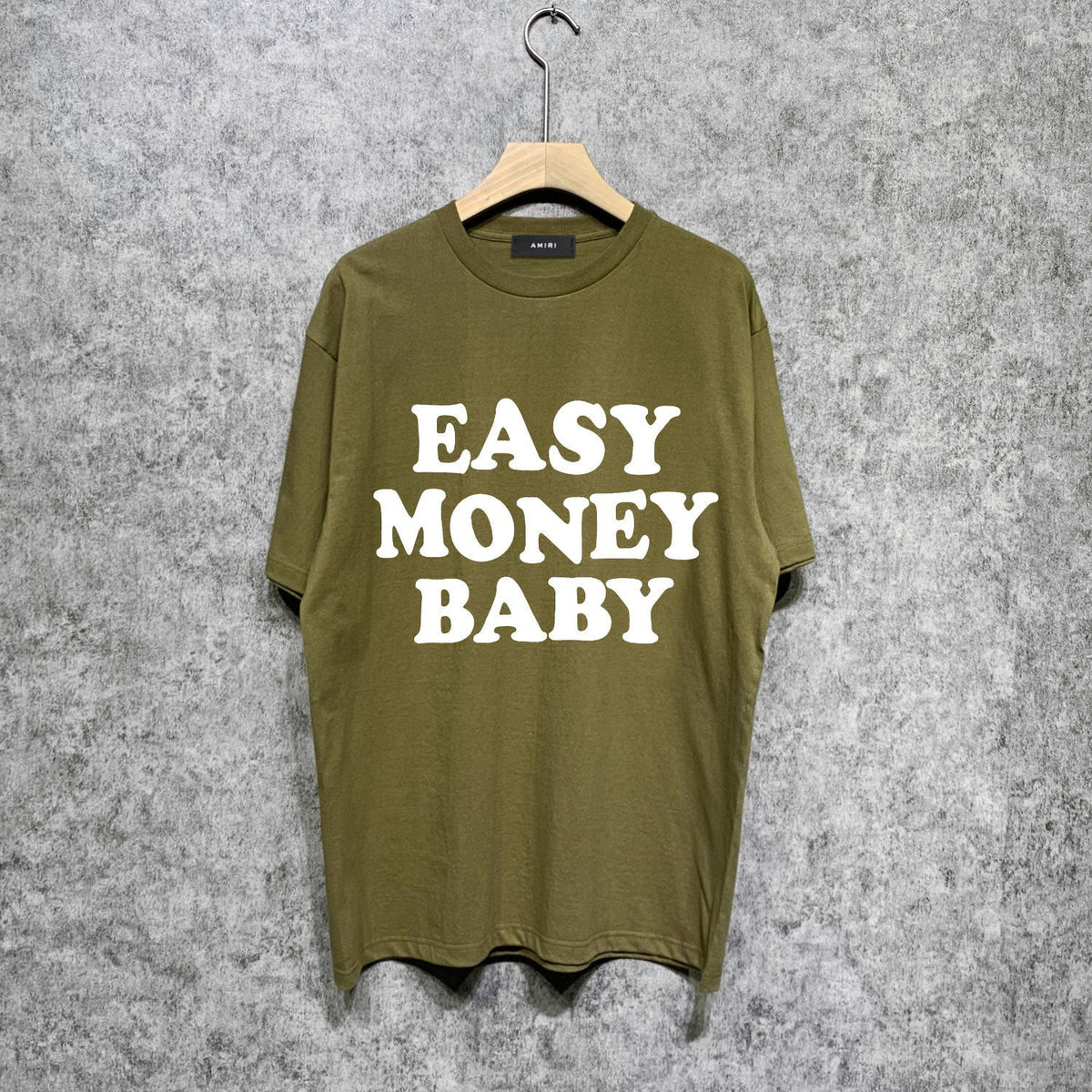 Amiri t shirts letterprinting short sleeves