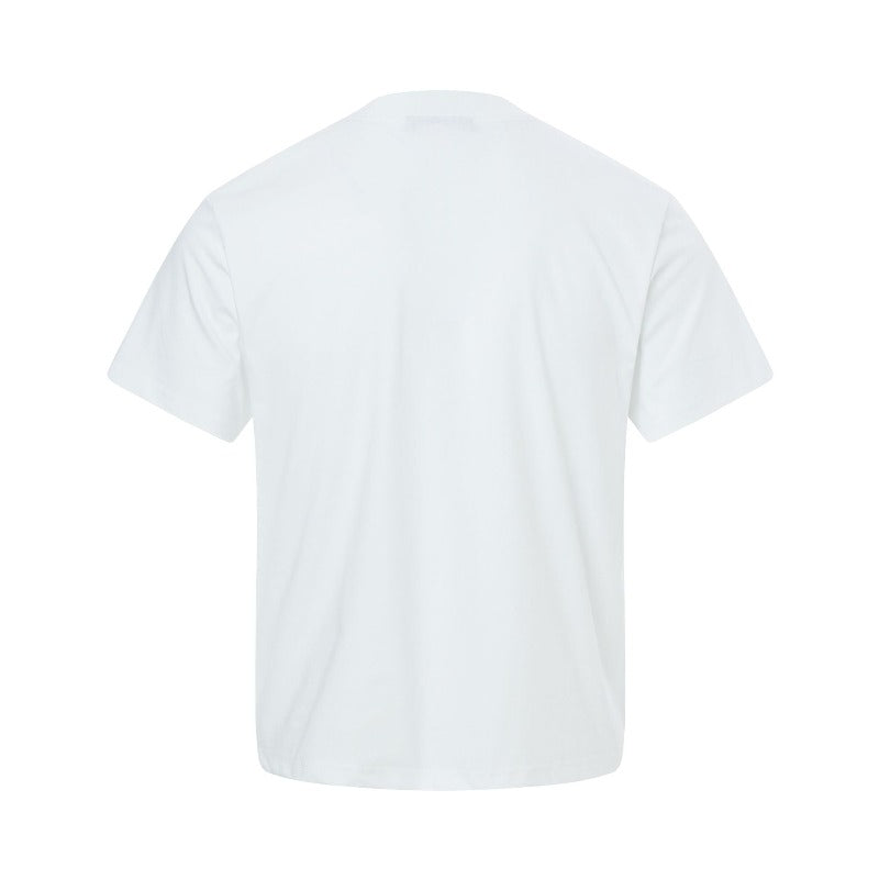 Men's t-shirt - american retro unisex solona cool-touch letter print design - men's high street slim fit short sleeve tee