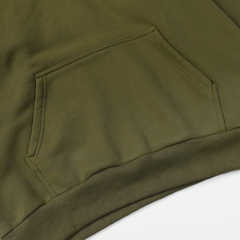 Drew house hoodie fall and winter d@ew gold thread embroider thick letterfleece-lined hooded sweatshirt