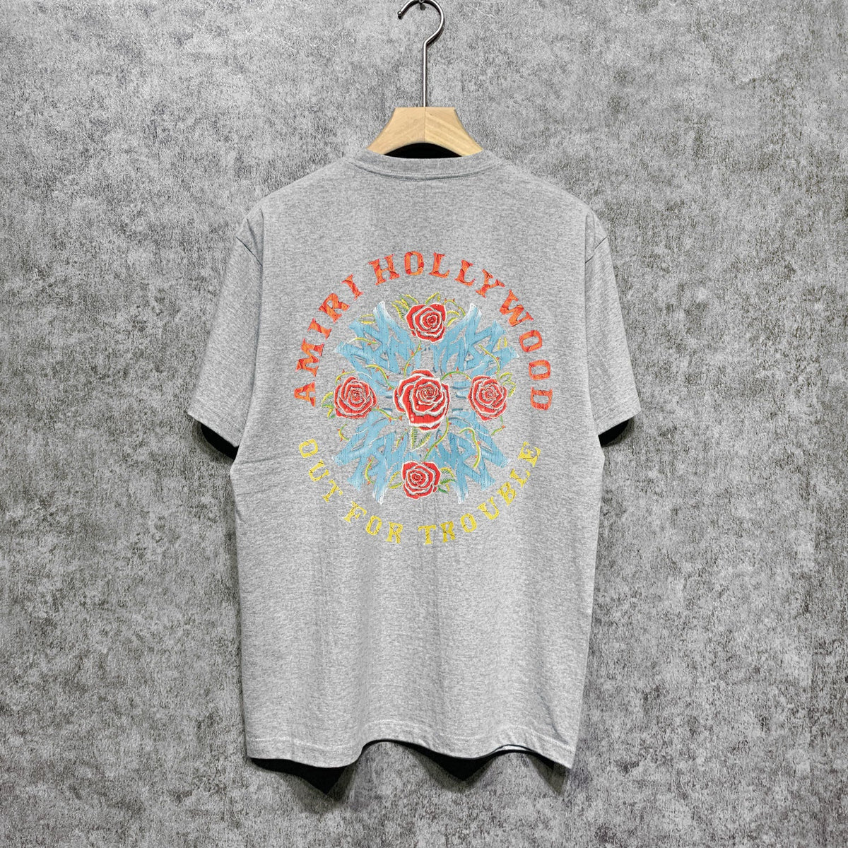 Amiri t shirts floral print short sleeve