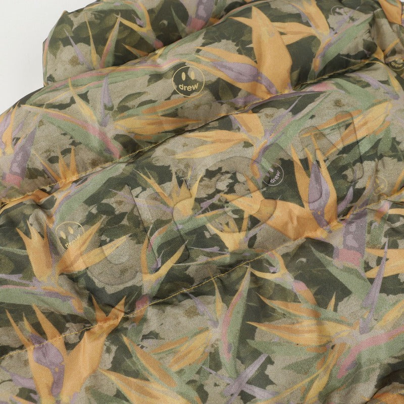 Drew house jacket fall and winter d@ew bird of paradise pattern stand collar cotton outwear