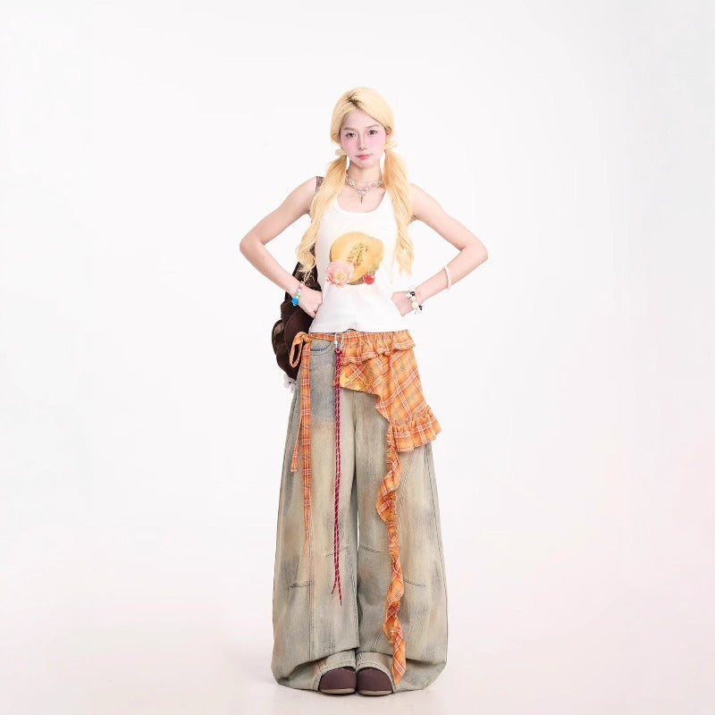 Women jeans send pendants women wasteland wind