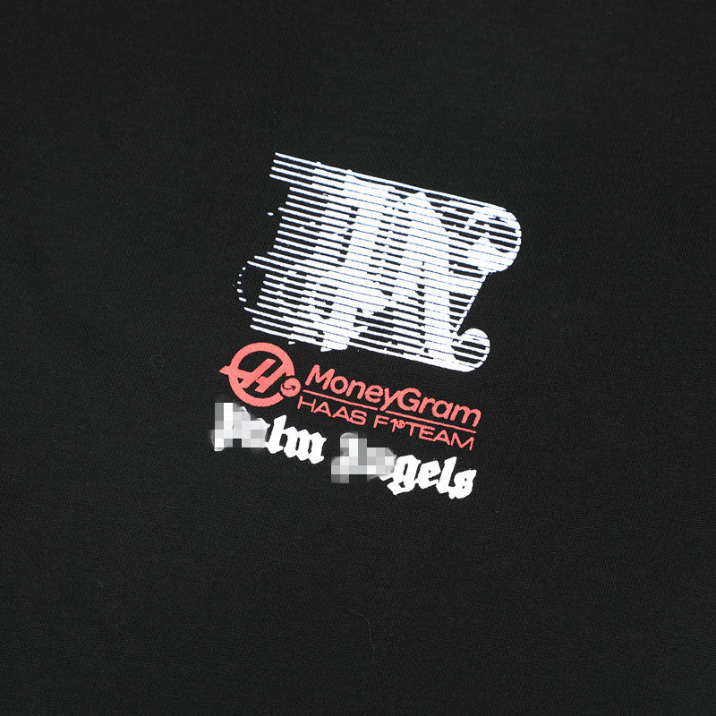 Palm Angels T Shirts singing joint alphabet short-sleeved t-shirt
