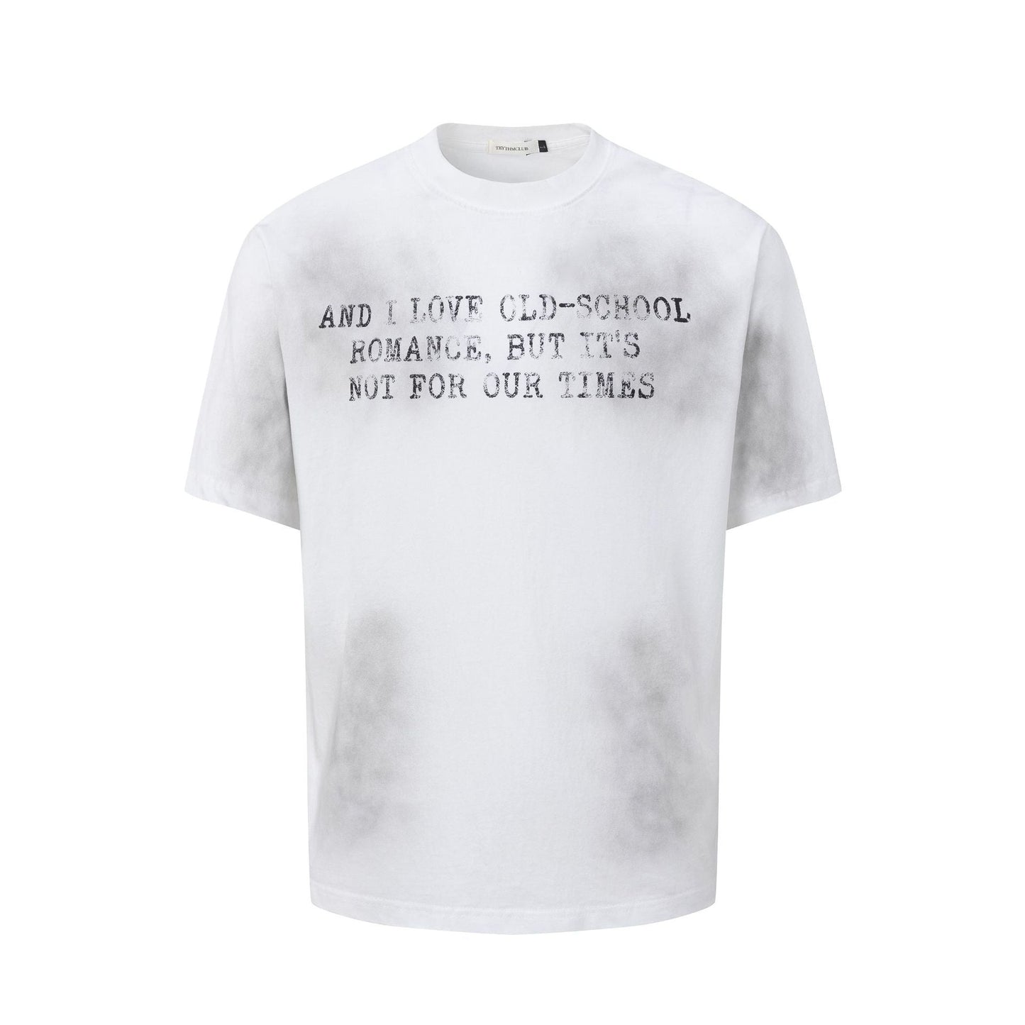 Unisex T-shirts Summer Spray Old Men's Short Sleeve T-Shirt