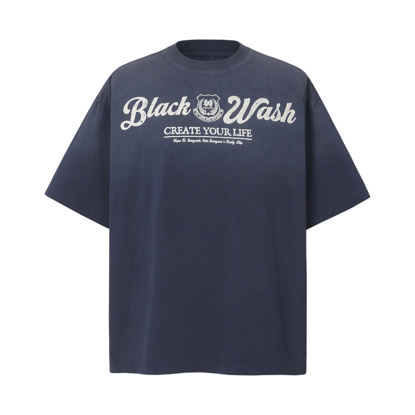 Unisex T-shirts Summer Letter Map Men's Short Sleeve T-Shirt