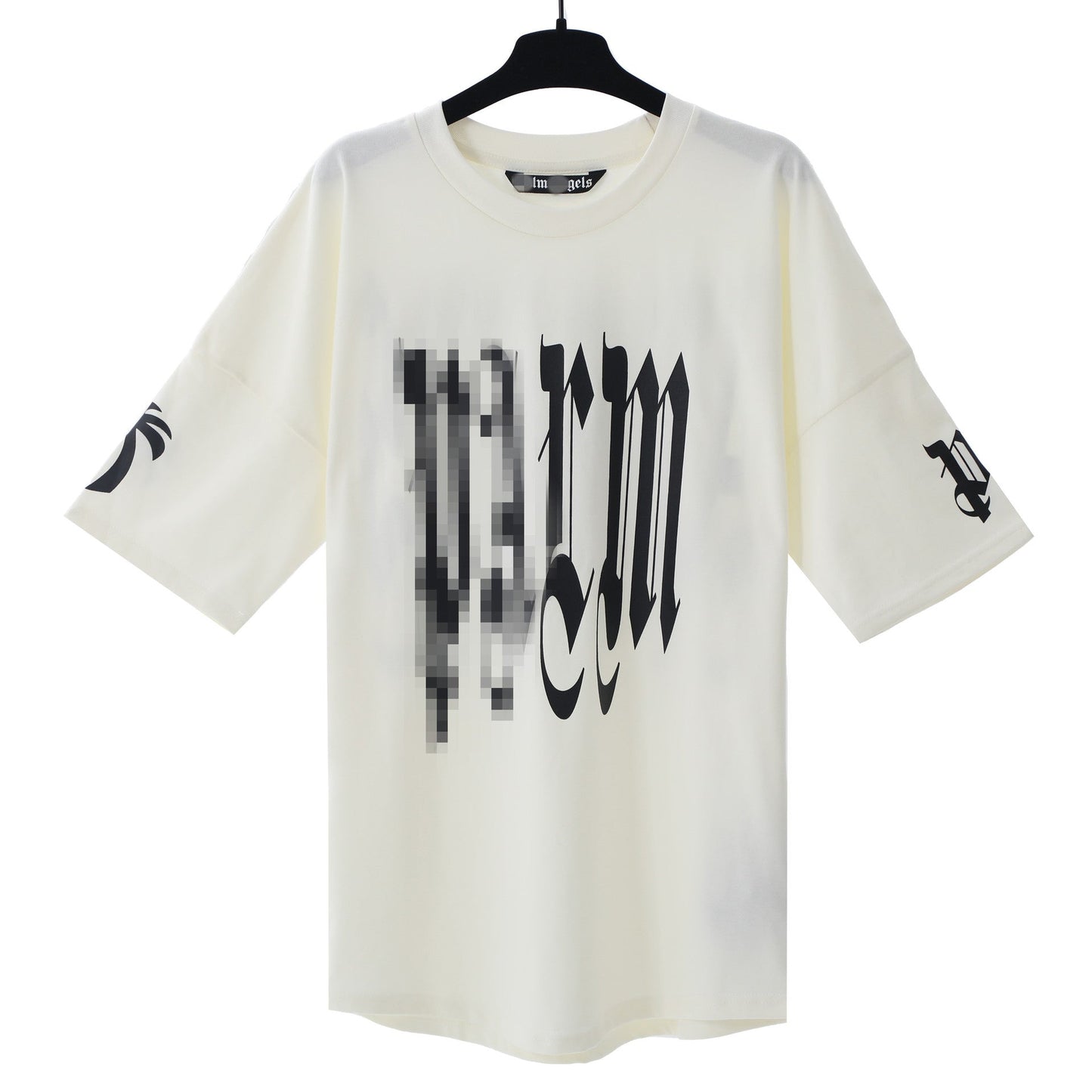 Palm Angels T Shirts Coconut Letter Logo Short Sleeve T-Shirt