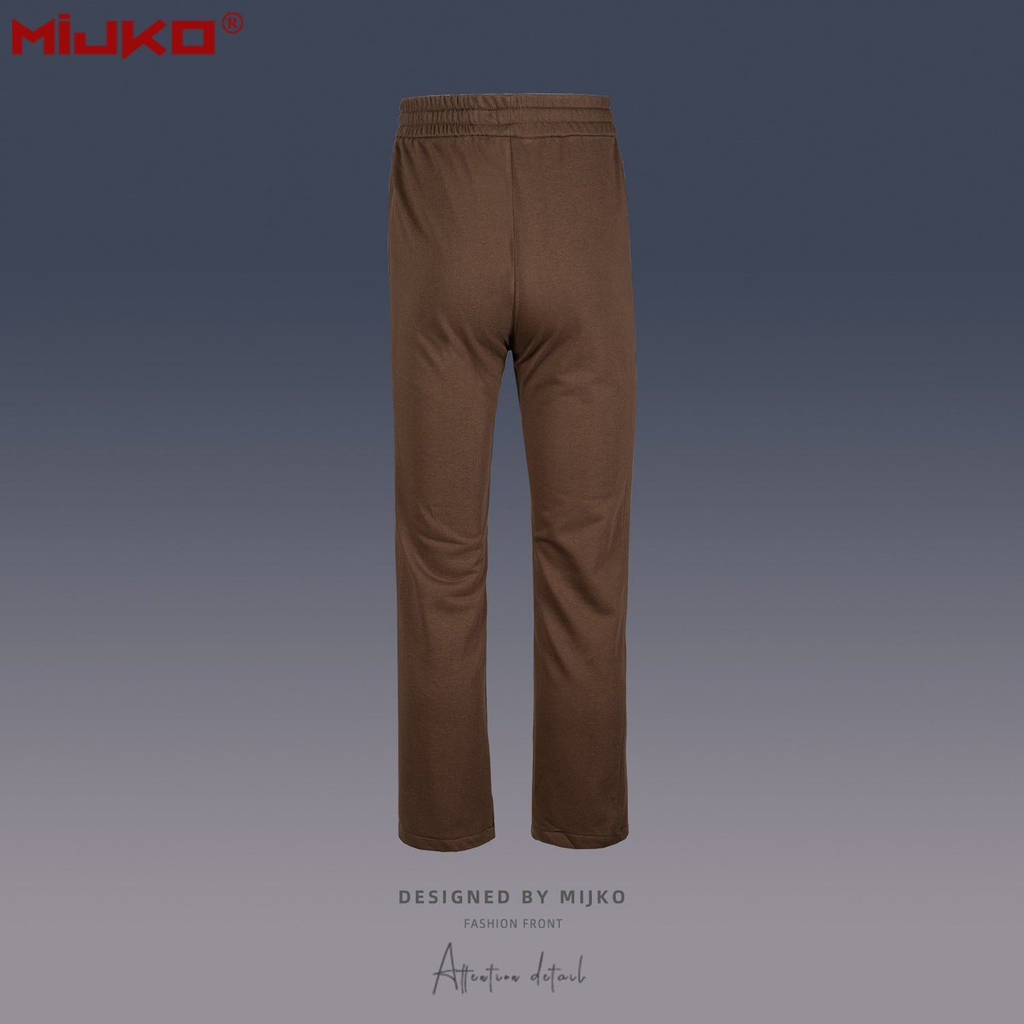 MIJKO Mens Vintage Pants Sports Casual Unisex Pants