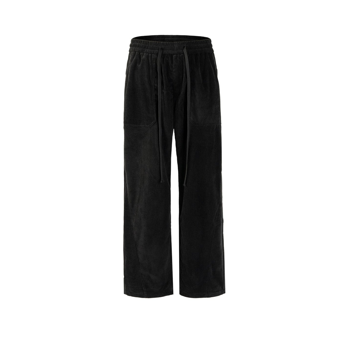 MIJKO Men's Vintage Pants MIJKO Men's and Women's Long Drawstring High Street Style Casual Pants