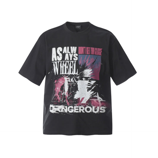 Unisex T-shirts Summer Men's Loose Crew Neck Short Sleeve T-Shirt