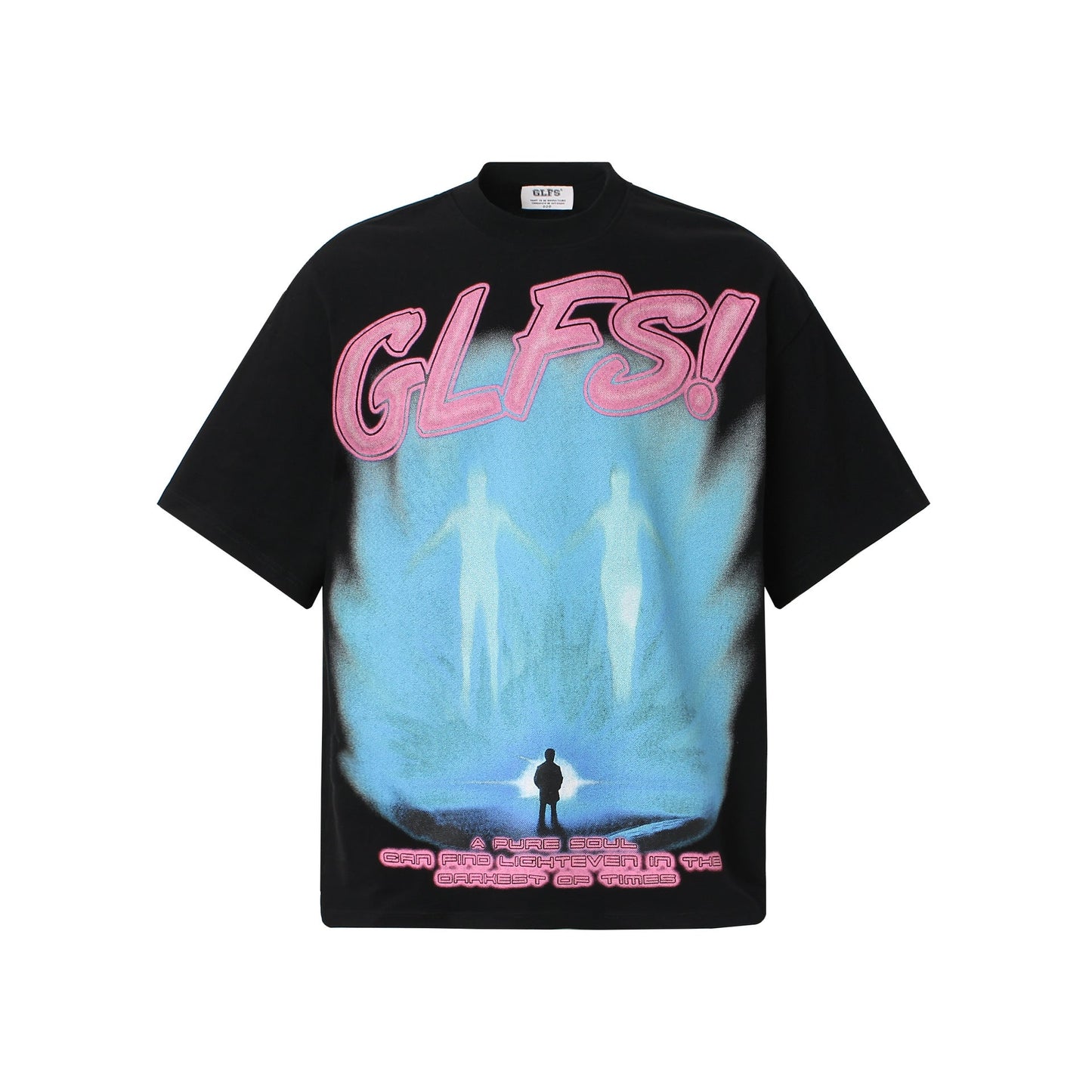 Unisex T-shirts Alien pattern high-end design loose T-shirt