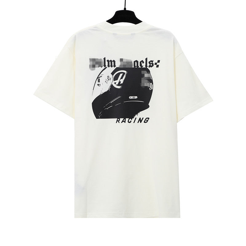 Palm Angels T Shirts Tour Rally Joint Short Sleeve T-Shirt
