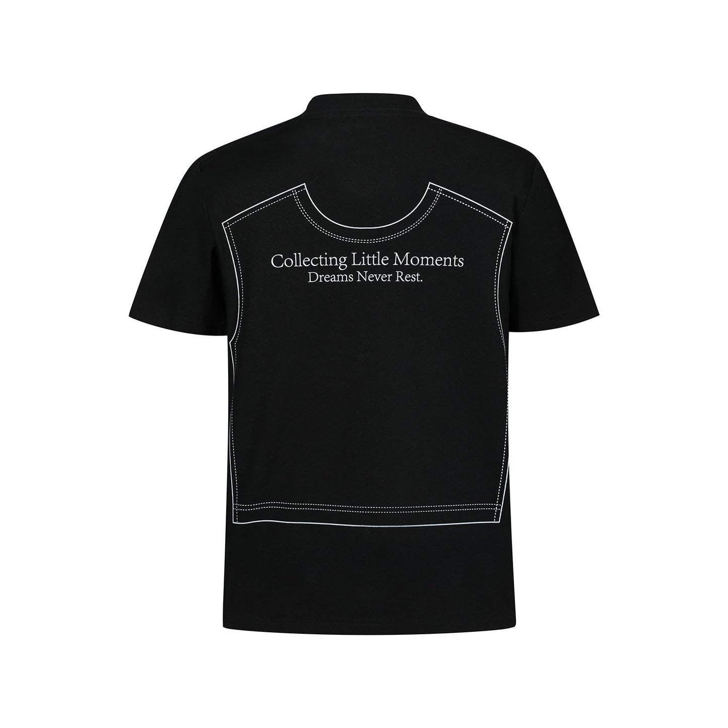 Unisex T-shirts Summer niche men's short-sleeved T-shirts