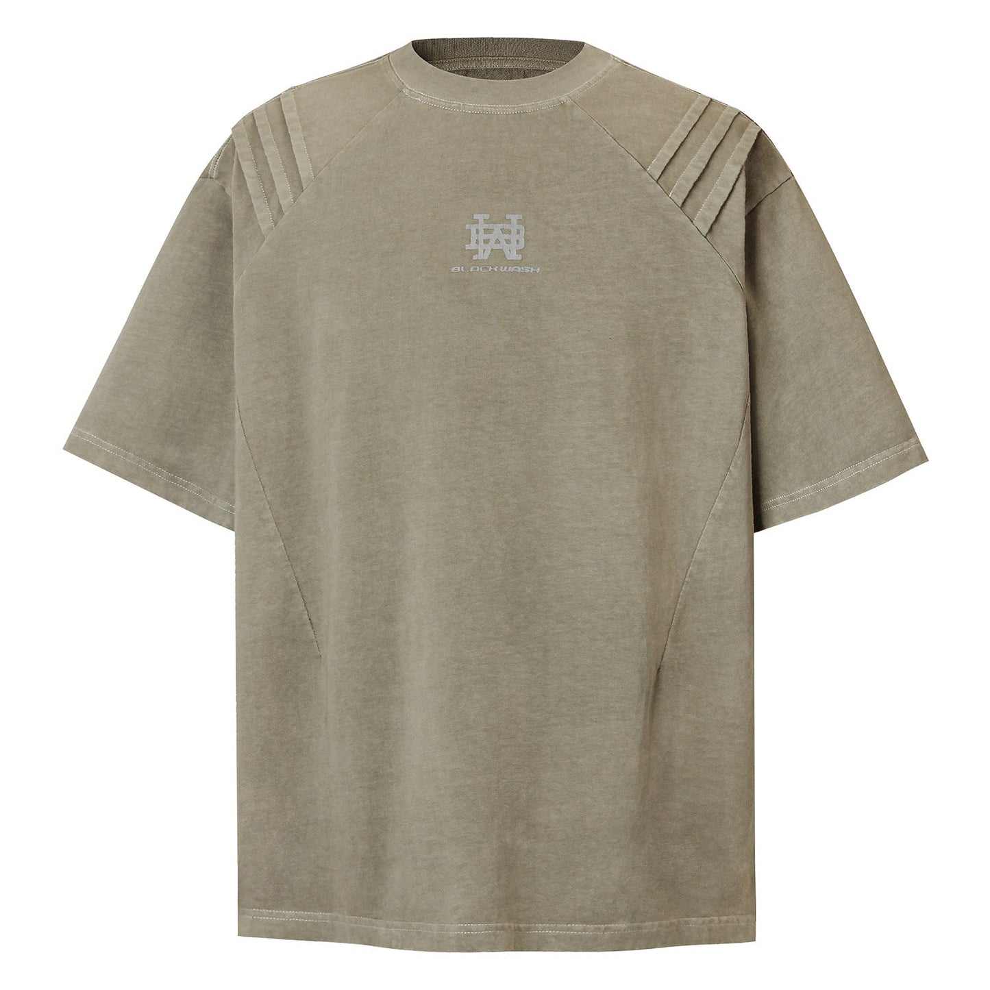 Unisex T-shirts Summer Men's Wash Short Sleeve T-Shirt