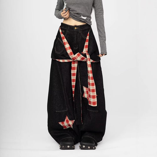 Women jeans retro autum