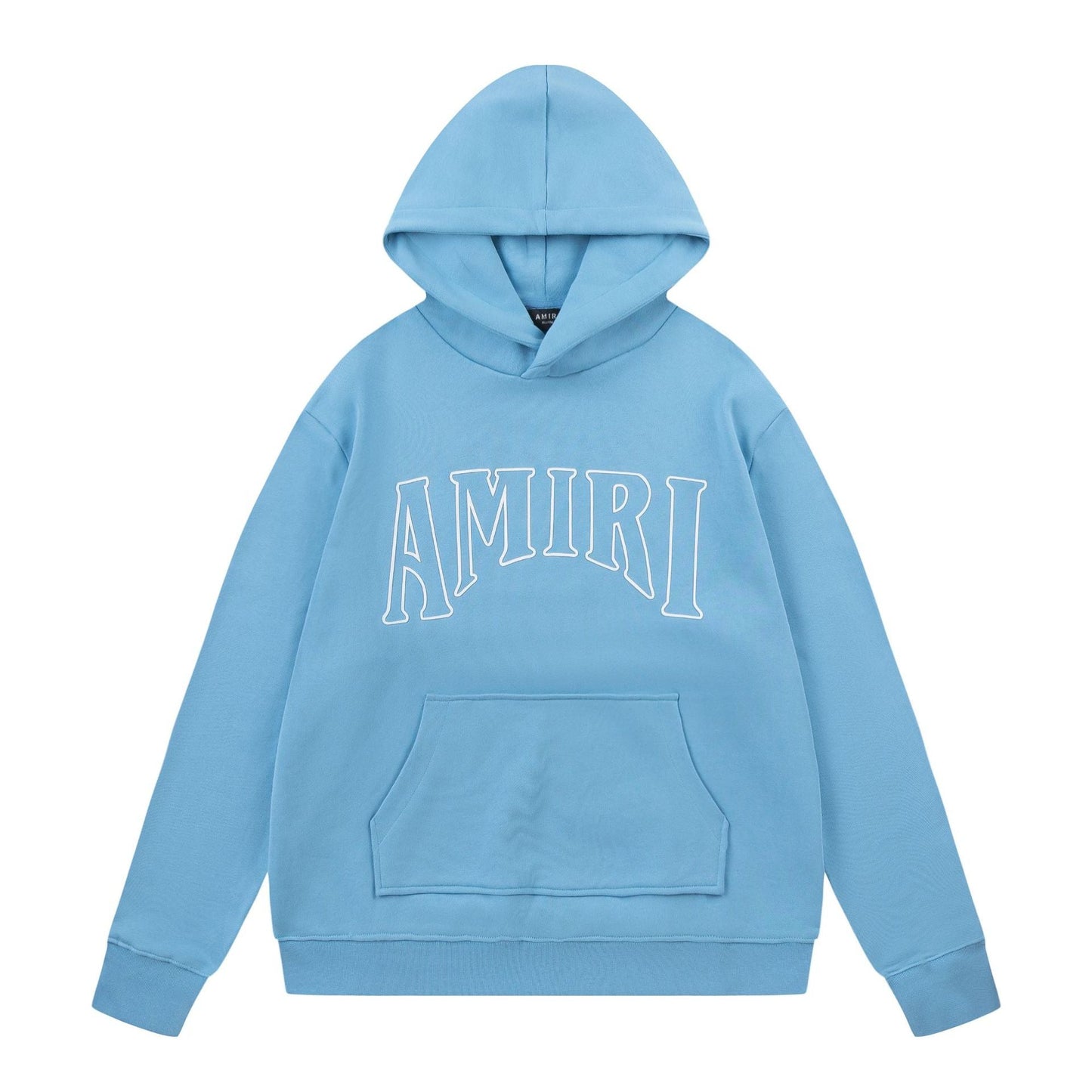 Amiri Hoodie AMI Letter logo print pullover hooded sweater for men and women