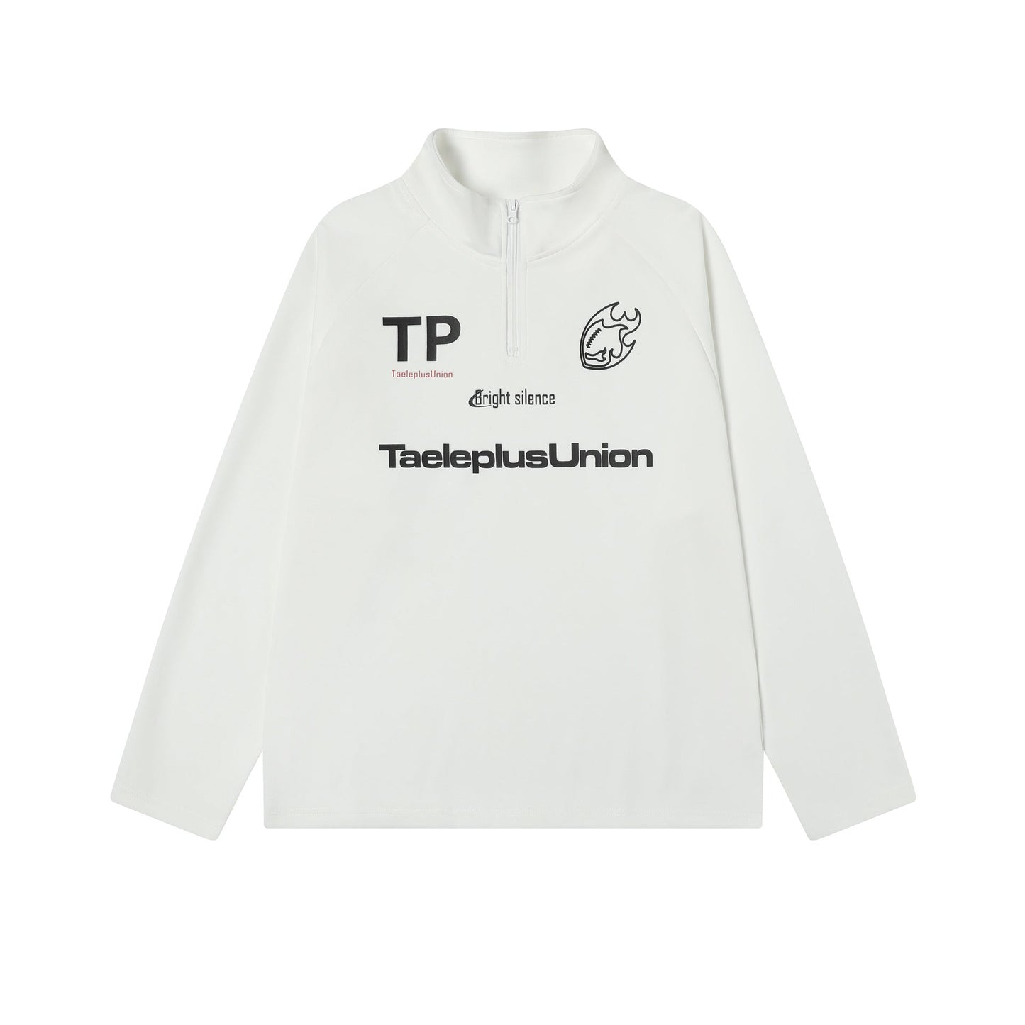 Unisex T-shirts Spring Zip Long Sleeve T-Shirt