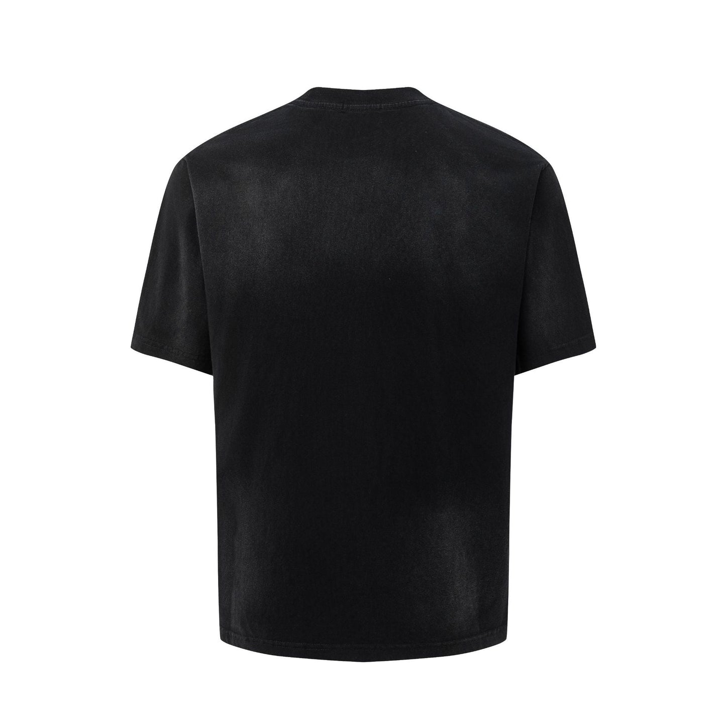 Unisex T-shirts Summer Spray Old Men's Short Sleeve T-Shirt