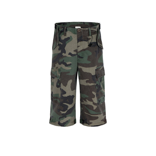 MIJKO Men's Vintage Pants MIJKO Men's Women's Camouflage Casual Overalls