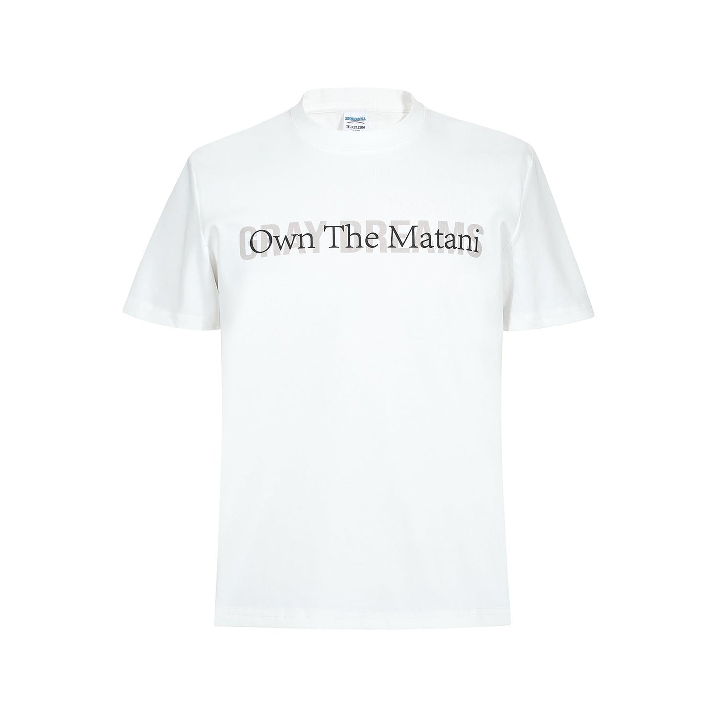 Unisex T-shirts Summer niche men's short-sleeved T-shirts