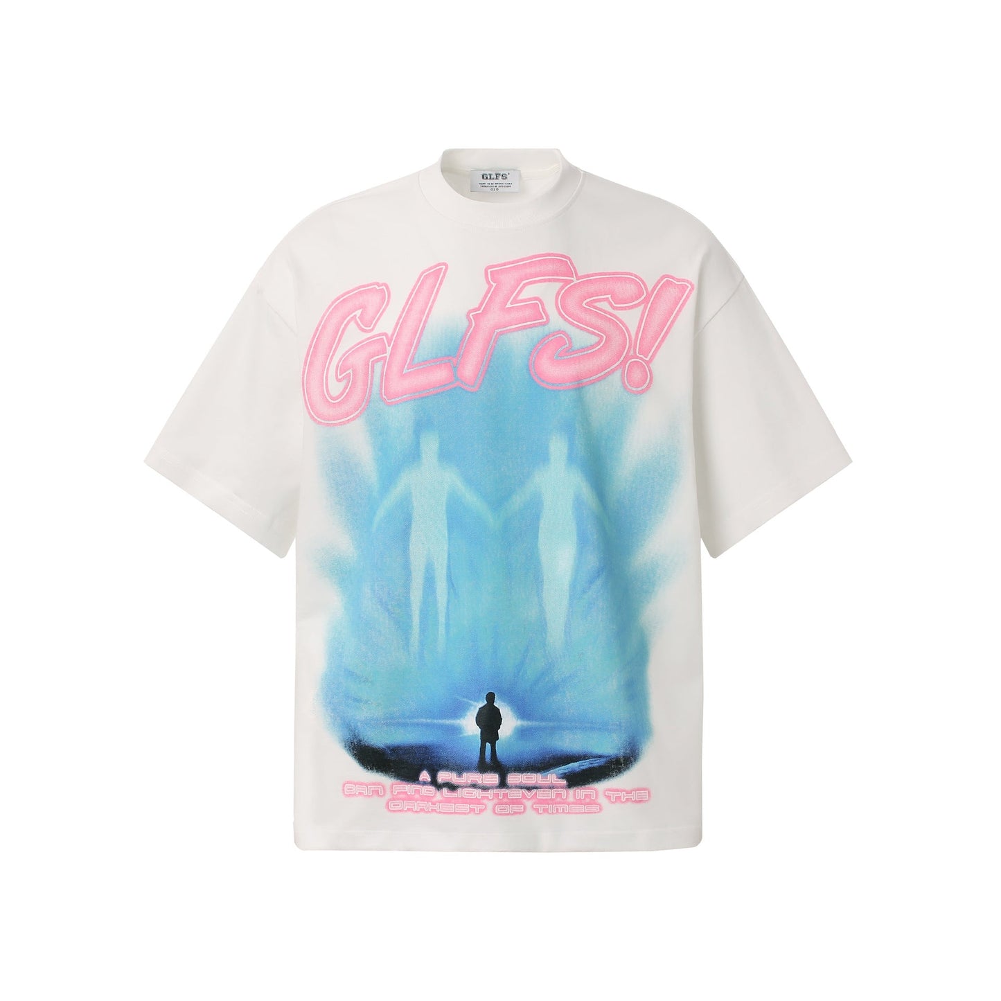 Unisex T-shirts Alien pattern high-end design loose T-shirt