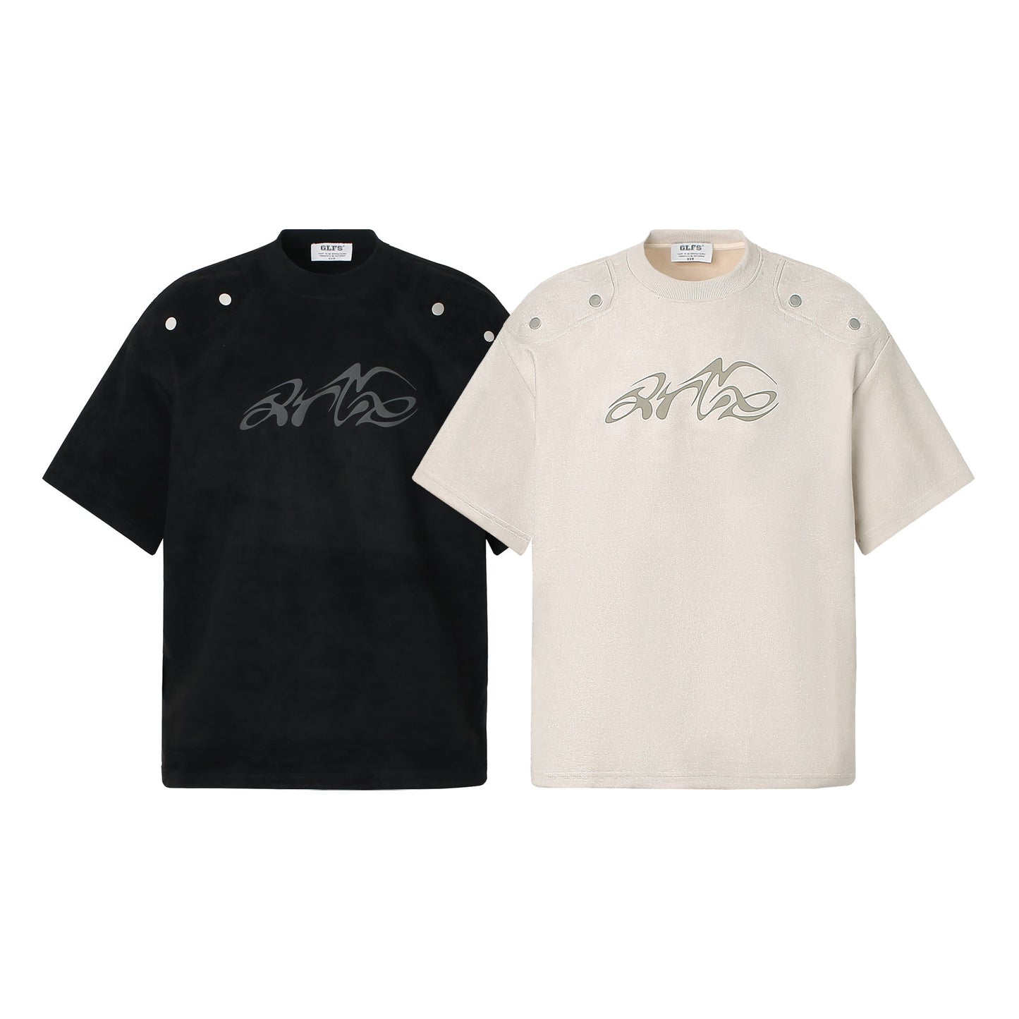 Unisex T-shirts Eon Modish 2025 summer new product real shot American street tide print short-sleeved T-shirt