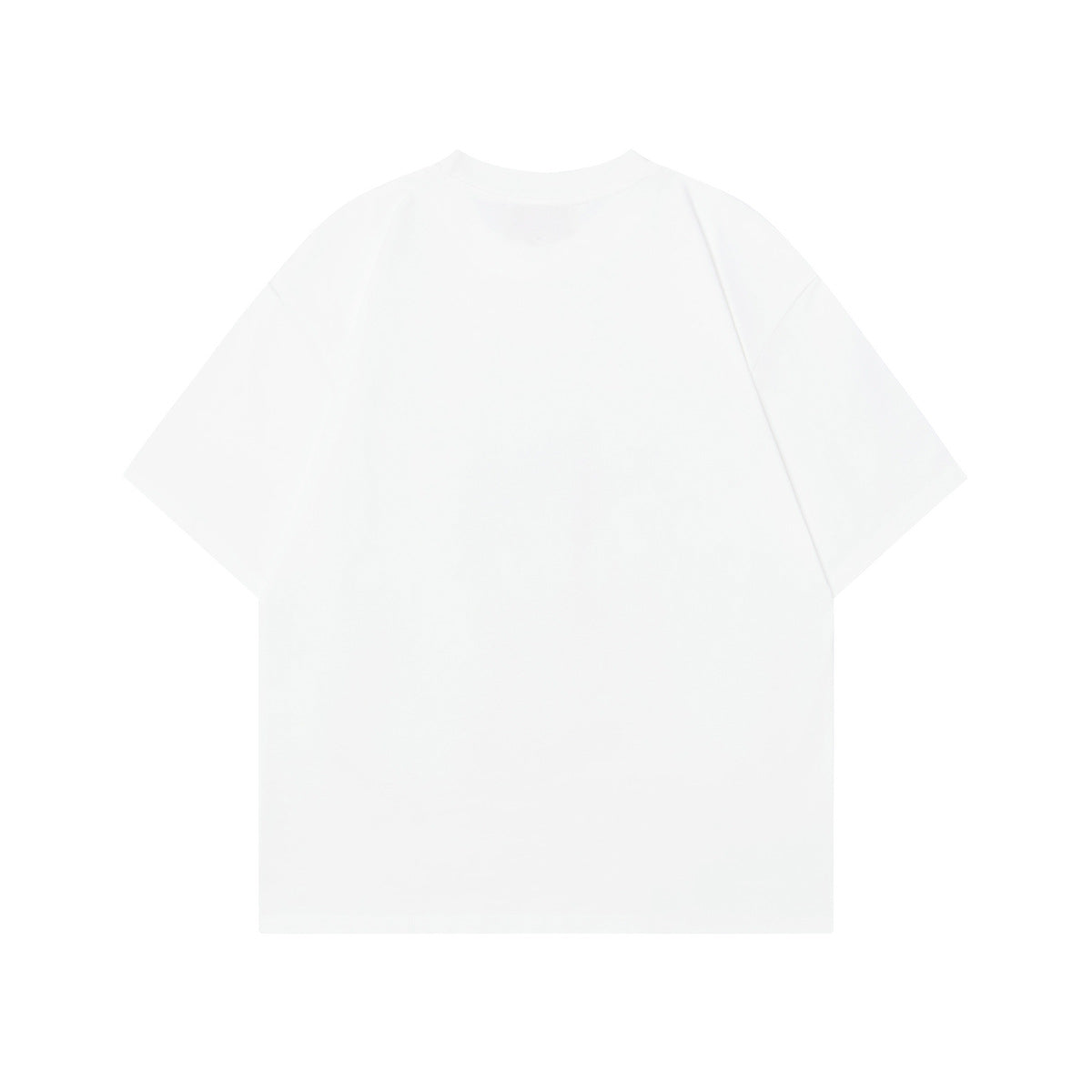 Unisex T-shirts Summer Hand Painted Character Men's Loose Short Sleeve T-Shirt