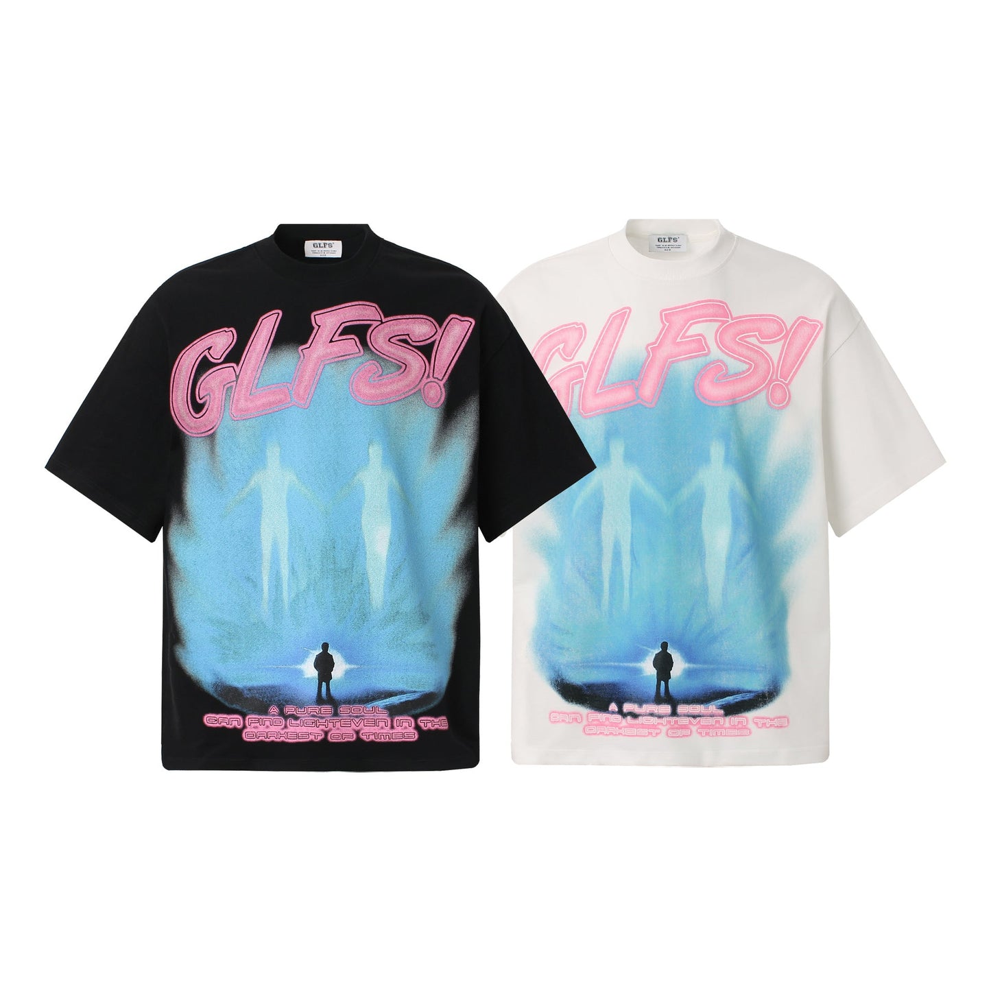 Unisex T-shirts Alien pattern high-end design loose T-shirt