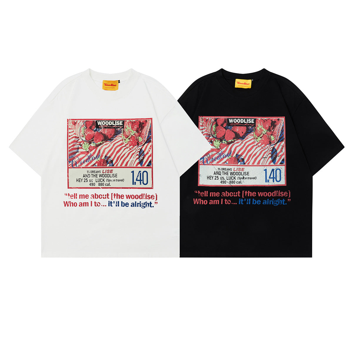 Unisex T-shirts Street Vintage Painting Pattern Men's Loose Short Sleeve T-Shirt