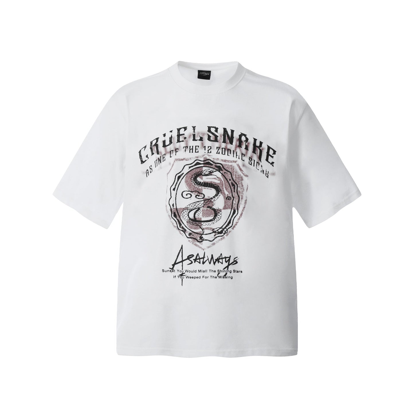 Unisex T-shirts Summer Men's Loose Crew Neck Short Sleeve T-Shirt