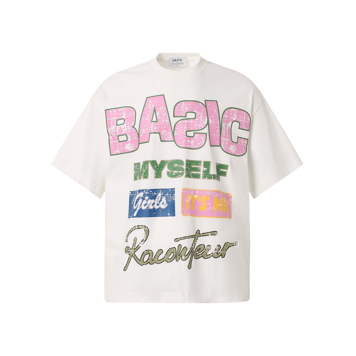 Unisex T-shirts Creative High Sense Design Loose T-Shirts