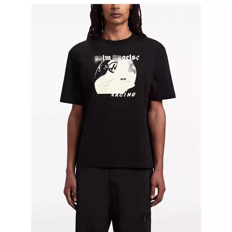 Palm Angels T Shirts Tour Rally Joint Short Sleeve T-Shirt