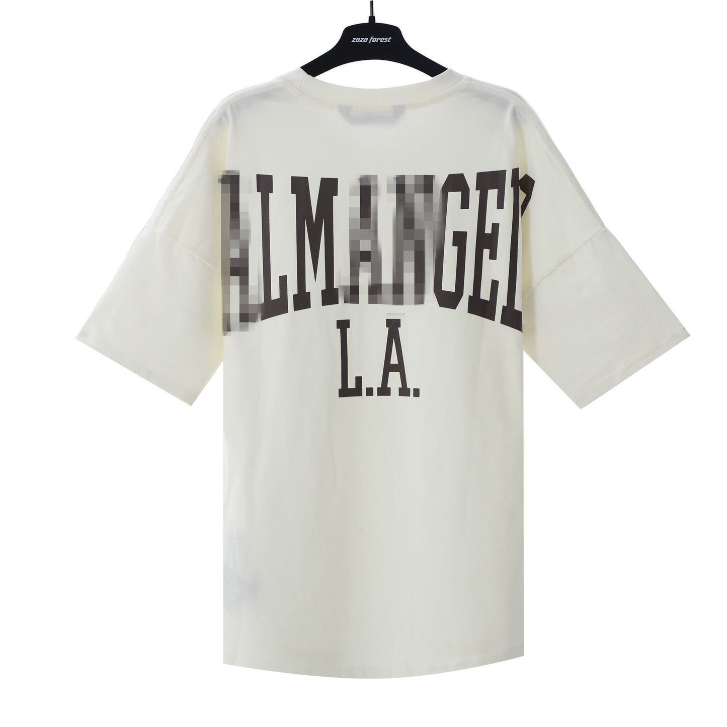 Palm Angels T Shirts Alphabet Slogan Printed Short Sleeve T-Shirt